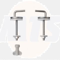 Adjustable stainless steel bottom fixing