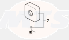 Roca - Colum Wall Mount Kit With Vict / Loft Roca shower Mixer Refill - Column - Shower - Special Parts. Spare parts of shower columns. Ref. AG0118500R