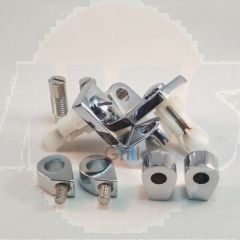 Roca Liberty Toilet Seat Hinges Chrome AI0006200R / 8433290304251