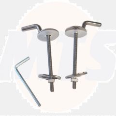 Roca  Seat Hinge Kit for Debba Round Hinges  AI0020500R