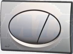 Alcaplast M73 Flush Plate chrome 24071 size: 250x175x40 mm