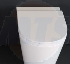 ALICE CERAMICA HIDE ROUND TOILET SEAT NOT ORIGINAL SOFT CLOSE EU700MPS