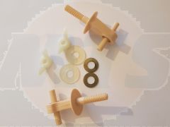 Twyford Capricorn Plastic Toilet Seat Hinges