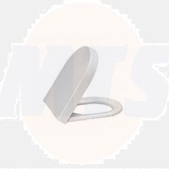 Aloni Toilet Luxury Seat Soft Close Soft Close Toilet Seat Duroplat White AL0402