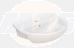 Twyford Alcona500mm Semi Recessed Basin AR4651WH Bathroomsuites