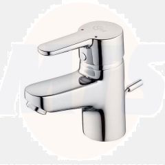 Ideal Standard  Concept Blue small basin mixer with pop-up waste  B0671AA