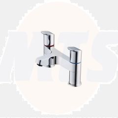 Ideal Standard  Ceraflex two hole deck mounted dual control bath filler  B1824AA