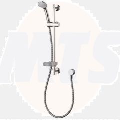 Ideal Standard  Idealrain S1 shower kit with 80mm single function handspray, 600mm rail and 1.35m hose  B9408AA