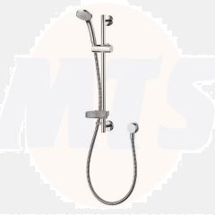 Ideal Standard  Idealrain S3 shower kit with 80mm three function handspray, 600mm rail and 1.8m hose  B9556AA