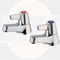 A/Shks B9882AA Sandringham 21 Bath Pillar Taps