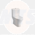 BELLAVISTA NEXO ORIGINAL WHITE TOILET SEAT AND COVER WITH HINGES