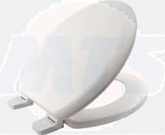 The Bemis ProSeat StaTite White 340550000 is a high-quality toilet seat designed to complement modern bathroom suites