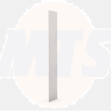 Benita 2200x330mm Tall End Panel - Satin White Ash DIFT1752