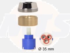 Blanco Cartridge set LP LINUS chrome NF 117917