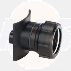 McAlpine BOSS110-CAST-BL Black Soil/Rain Boss 4in BOSS110CAST-BL Bathroomsuites