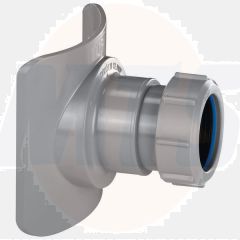 McAlpine BOSSCONN110T-GR Grey Mech/Rain Boss 4in