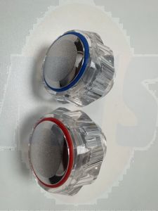 Bristan Basin R 1/​2 AC Tap Reviver Acrylic HANDLES ONLY NO CARTRIDGES  (Hot & Cold Side) 1/2 Sold as pair A0510HANDLE