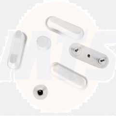 UNIVERSAL STUDDED NYLON BUMPER FOR WOODEN TOILET SEAT 12 MM WHITE 10006286