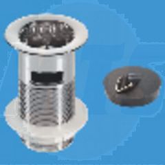 McAlpine BW1 1.1/4in S/O Basin Waste & Plug