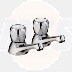 SWAN STANDARD 3/4" BATH PILLARS CP C58101