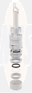 AlcaPLAST A07 FLUSH VALVE FOR LOW LEVEL CISTERN A93