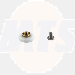 Casters/ShowernRollers without cap for shower (FAD 8) Colour: White