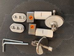 CATALANO ARIA OLD TERRA slow-setting stainless steel hinges soft close C46AC4H45 / CERSSST