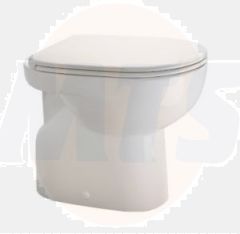 Catalano Canova Royal Toilet Seat Soft-close 5SSSTF00 comes with smooth lowering Hinges,