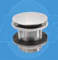 McAlpine CBW70-CLK Brass Clicker Bath Waste