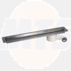 McAlpine CD800-O-B Channel Drain (brushed slim)
