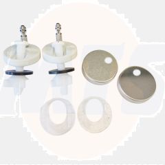 Cedarwood Back To Wall WC & Soft Close Seat Fixings