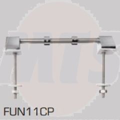 Celmac Bottom Fix Chrome Toilet Seat Hinges FUN11CP