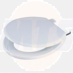 Celmac Wirquin SAPPHIRE - Plastic hinges, Toilet seat and cover with colour matched plastic hinge