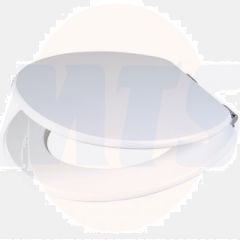 Celmac Wirquin Toilet Seat CAVALCADE, seat made of mdf SCL11WH / Wirquin Cavalcade Gloss White Toilet Seat