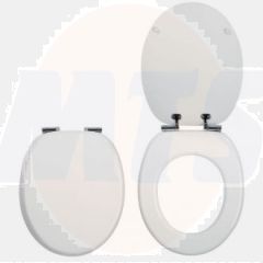 Celmac Wirquin WOODY lux Toilet Seat  - Soft close hinges, seat made of high-strength compressed wood