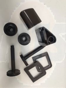 Celmac / Ideal Standard / Bemis Plastic Toilet Seat Hinges BLACK 