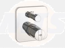 Ceratherm Ideal Standard Switch for concealed tap Outer part 1 way Chrome A4662AA