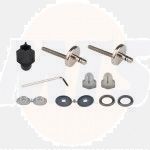 Cersanit Circle QUATTRO - hinges for toilet seat slow-QUATTRO, 99244-000