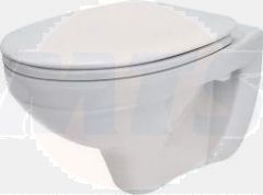 CERSANIT DELFI DUROPLAST TOILET SEAT AND COVER STANDARD CLOSE K98-0001