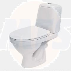 CERSANIT EKO PLUS Toilet Seat and Cover K98-0006, duroplastic-antibacterial, soft-closing
