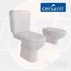 Cersanit IRYDA Toilet Seat Soft Close Toilet seat with Slow closing Hinges K02-015