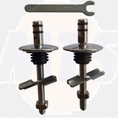 Cersanit Metropolitan Soft Close Toilet Seat Hinge Pillars and Fixings K99-0239