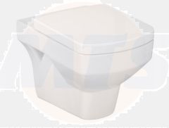 Cersanit Pure toilet seat and cover soft-close with Fixings  duroplast K98-0102 / K98-0083-White