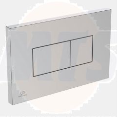 Ideal Standard  Solea P2 pneumatic dual flushplate, Ideal Standard - Brushed Chrome  R0110JG