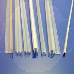 complete strippenset for revolving door in recess or fixed wall