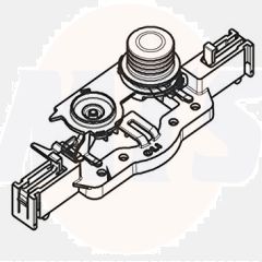 Control plate for double flow pneumatic valve for CESAME tank (ref CE712P)