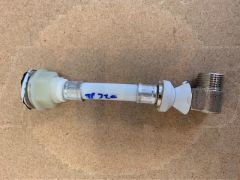 Creavit ZMN011.15 Zero Type Metal Tipped Bidet Tube  Bar with Flexible Hose