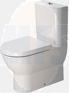 Duravit Darling New Standard Close Toilet Seat & Cover White 0069810000