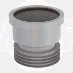 McAlpine DC1-GR Grey Drain Connector 4in/100mm{10}