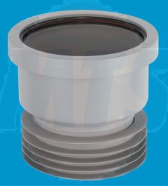 McAlpine DC1GR-OS Gry Drain Con O/Set 4in/100mm{10